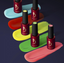 Gel polish "Night Glow" collection Kodi Professional