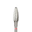Carbide nail drill bit, “corn”, red, head diameter 5 mm/ working part 13 mm (FT90R050/13)