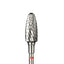 Carbide nail drill bit, “corn”, red, head diameter 6 mm/ working part 14 mm (FT90R060/14)