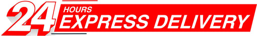 Orders over 99 GBP qualify for free 24* hours delivery