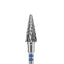 Carbide nail drill bit for left-handed users cone blue EXPERT head diameter 6 mm / working part 14 mm