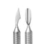 Hollow manicure pusher Expert 100 Type 3 (rounded pusher + cleaner)