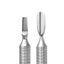 Hollow manicure pusher Expert 100 Type 5 (rounded pusher+straight blade)