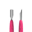 Manicure pusher Uniq 10 Type 2 (narrow rounded+slanted pusher)