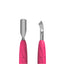 Manicure pusher Uniq 10 Type 4.2 (narrow rounded pusher+bent blade)