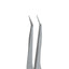 Professional eyelash tweezers with fiber tips EXPERT 45 TYPE 8 (mini L)